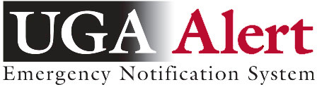 UGA Alert Logo